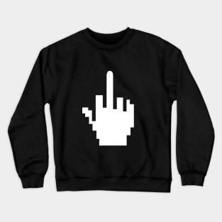 Middle Finger T-Shirt Crewneck Sweatshirt